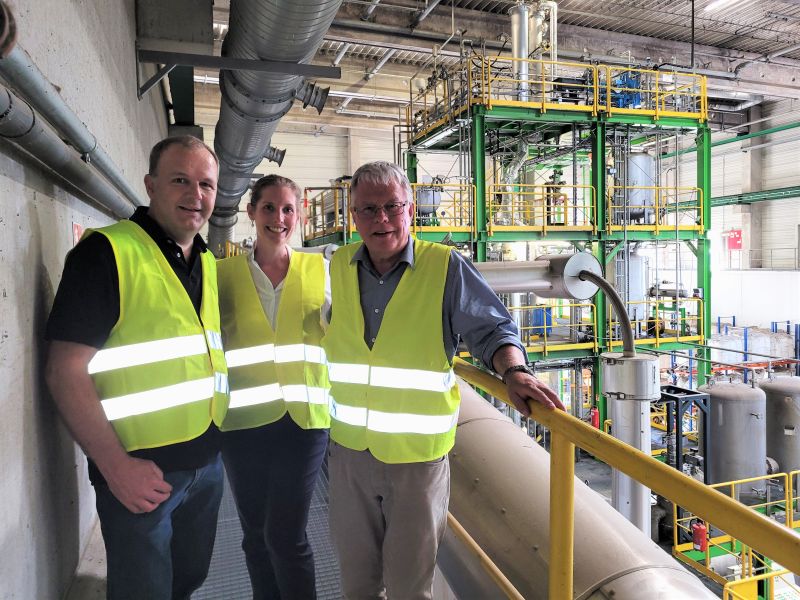 Christian Haupts, Dr. Katharina Schlegel und Ralf Burgstahler